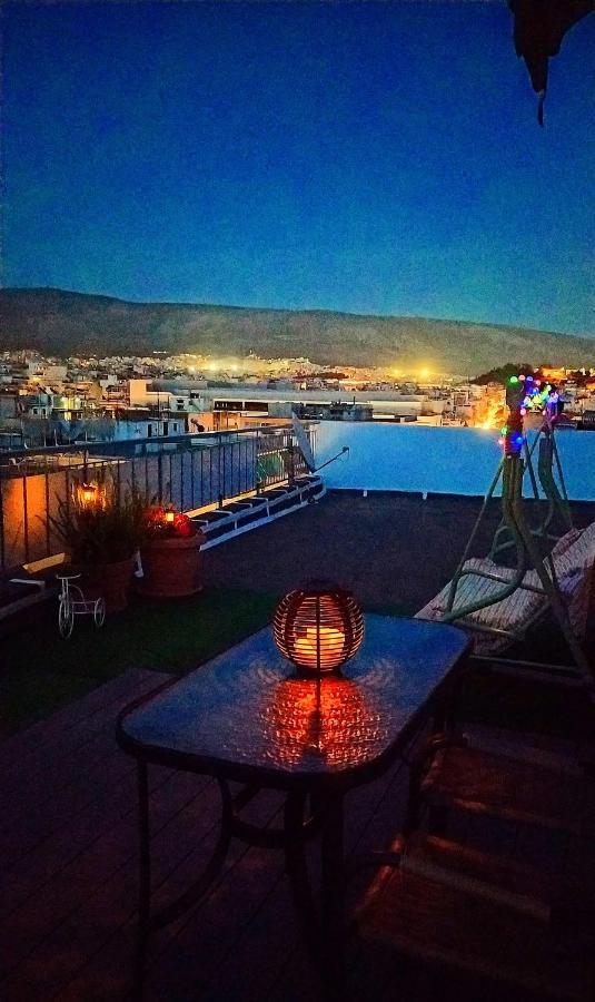 Rooftop Studio, Acropolis View! Афіни Екстер'єр фото