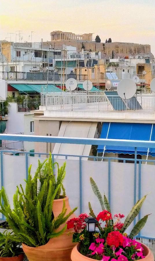 Rooftop Studio, Acropolis View! Афіни Екстер'єр фото